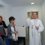 Monseñor Francisco Pérez, Arzobispo de Pamplona y Obispo de Tudela, visitó la Asociación Navarra de Defensa de la Vida (ANDEVI)
