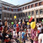 Caminhada. Fiesta solidaria de los escolapios.