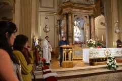 Oración de los jóvenes con el Sr. Arzobispo 07/12/2012