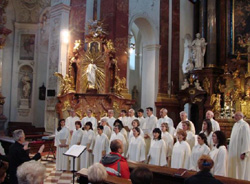 El coro catedralicio de Pamplona visitó la bella ciudad de Praga